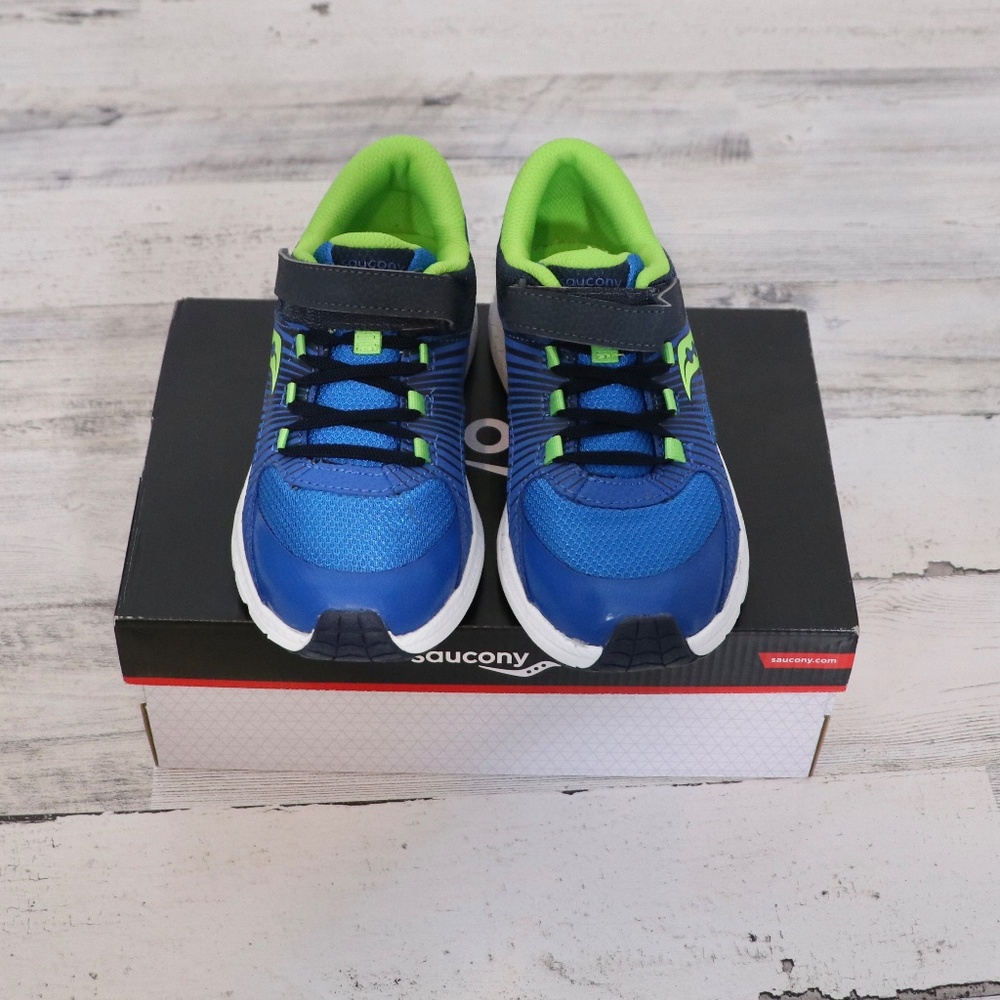 Saucony Kids Sneakers in Blue and Green - Picture 4 of 9